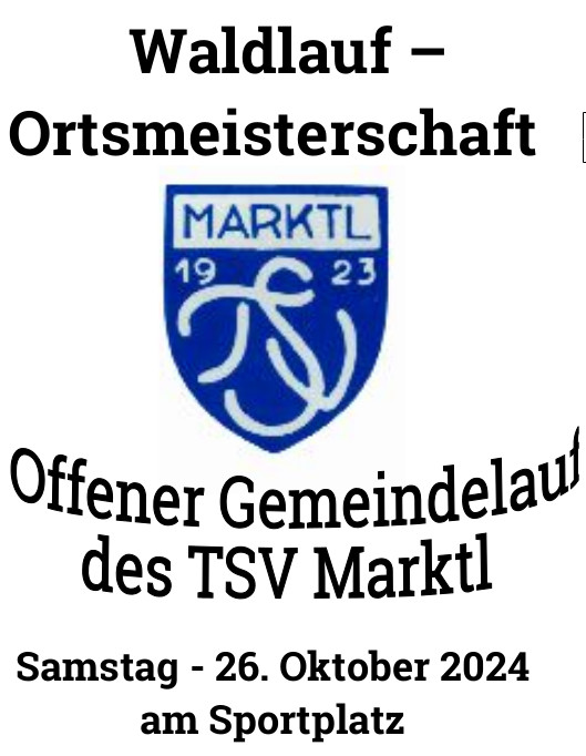 Ortsmeisterschaft-Waldlauf des TSV Marktl