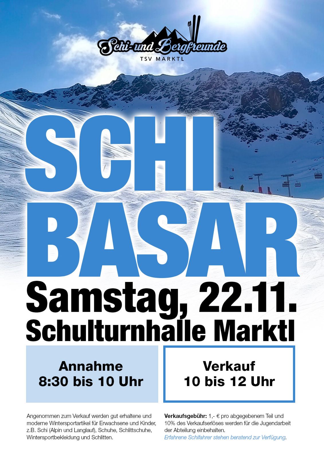 Ausschreibung Skibasar 2025